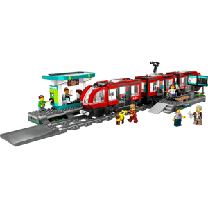 LEGO LEGO® City 60423 Tramvaj a zastávka v centru města