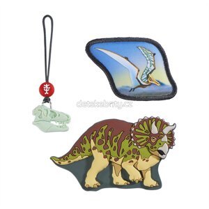 Doplňková sada obrázků MAGIC MAGS Dino Tres k aktovkám GRADE, SPACE, CLOUD, 2v1 a KID