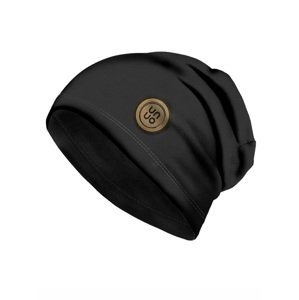 dětská čepice z teplákoviny Unuo Homeless Černá Velikost boty (EU): M