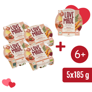 4+1 ZDARMA: LoveMade BIO Těstoviny bolognese (185 g)