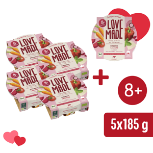 4+1 ZDARMA: LoveMade BIO Dětské lasagne (185 g)