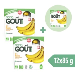 2+1 ZDARMA: Good Gout BIO Banán (4x85 g)