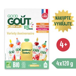 Good Gout BIO Ovocný Jackpot (4×120 g)