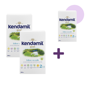 2+1 ZDARMA Kendamil Kozí pokračovací mléko 2 (500 g)