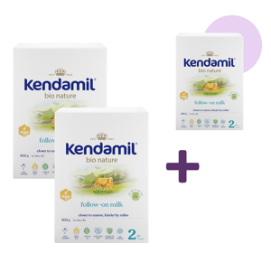 2+1 ZDARMA Kendamil BIO Nature 2 HMO+ (600 g)