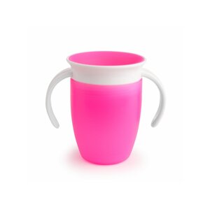 Munchkin Miracle 360° trainer cup růžový, 6 m+ (207 ml)