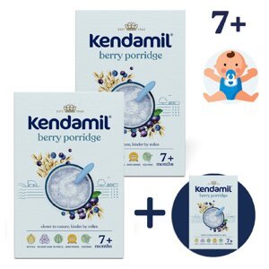 2+1 ZDARMA Kendamil Mléčná kaše s lesním ovocem (150 g)