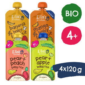 Ella's Kitchen BIO Mix ovocných příkrmů (440 g)