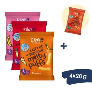 3+1 ZDARMA: Ella's Kitchen Mix BIO křupek (20 g)
