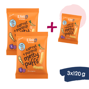 2+1 ZDARMA: Ella's Kitchen BIO Křupky mrkev a pastinák (20 g)