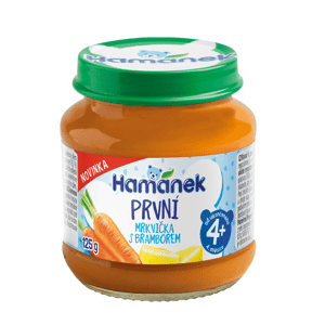Hamánek První mrkvička s bramborem 4m+ (125 g)