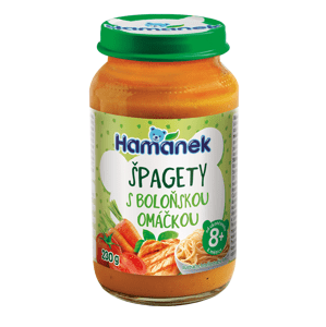 Hamánek Špagety s boloňskou omáčkou 8m+ (230 g)