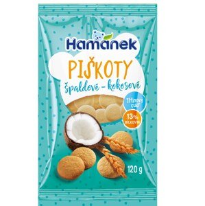 Piškoty Hamánek špaldové s kokosem (120 g)