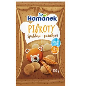 Hamánek Piškoty špaldové perníkové (120 g)