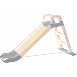 mamido Zahradní skluzavka s žebříkem šedá