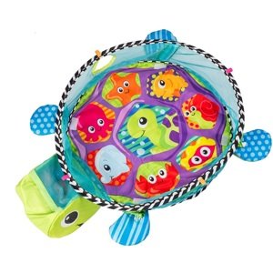 mamido Hrací deka s ohrádkou a míčky želva