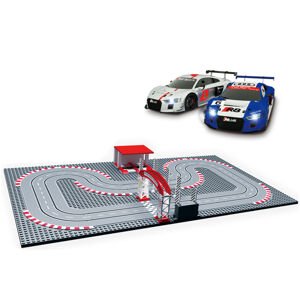 Závodní autodráha s autíčky 1:87