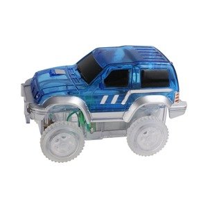 mamido Cleverclixx Autíčko k závodní dráze s LED světly modré