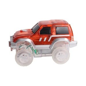 mamido Cleverclixx Autíčko k závodní dráze s LED světly červené