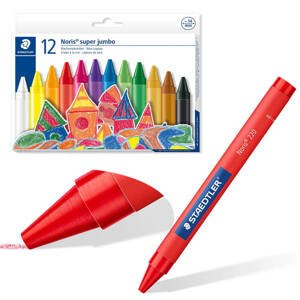 mamido Staedtler Jumbo voskové pastely 12 barev