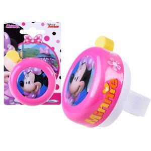 mamido Růžový zvonek na kolo a koloběžku Minnie