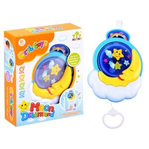 mamido Hrací strojek MĚSÍC závěsný k postýlce