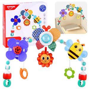 mamido Oblouk s hračkami na kočárek, postýlku, autosedačku