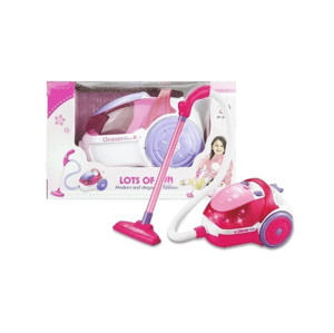 mamido Dětský vysavač s efekty a funkci vysávání 26 cm růžový
