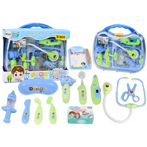 mamido Lékařská sada malého doktora v kufříku se světly a zvuky modrá