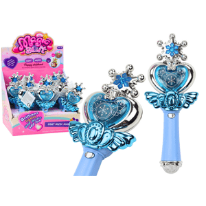 mamido Kouzelná hůlka princezny barevná světla a zvuky modrá