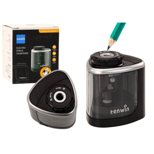 mamido Elektrické strouhátko na tužky a pastelky 6-8 mm černé