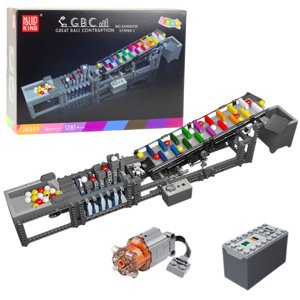 mamido Stavebnice s elektrickou kuličkovou dráhou 1281 dílků