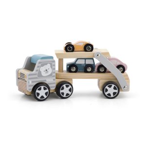 Viga Viga Dřevěný kamion s autíčky