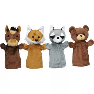 Goki Goki Maňásek na ruku – kůň, liška, jezevec nebo medvěd (1ks)