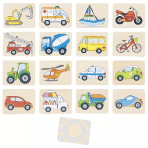 Goki Goki Pexeso - Dopravní prostředky