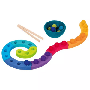 Goki Goki Třídění vlněných míčků - Spirála