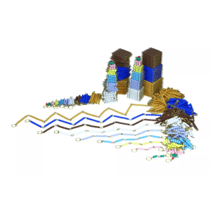 Moyo Montessori Moyo Montessori Kompletní perlový materiál