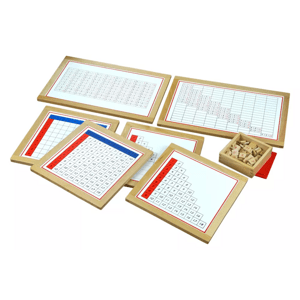 Moyo Montessori Moyo Montessori Sčítací prstové tabulky