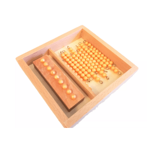 Moyo Montessori Moyo Montessori Perlové řetězy pro desítkovou tabulku