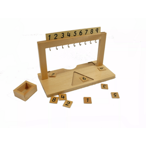 Moyo Montessori Moyo Montessori Stojan na barevné korálkové schody