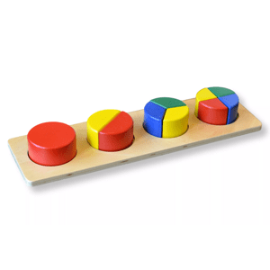 Moyo Montessori Moyo Montessori Různobarevné kruhové cihly