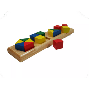 Moyo Montessori Moyo Montessori Barevné cihly, různé tvary, velký rozměr