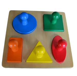 Moyo Montessori Moyo Montessori Puzzle - geometrické tvary