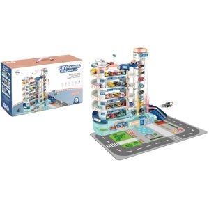 Mamido Mamido Patrové parkoviště s autíčky a výtahem, 5 pater