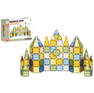 Mamido Mamido Magnetická stavebnice Diamond hrad M 75 dílků MT1213