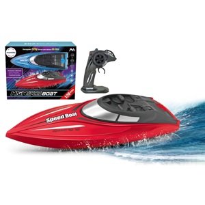 Mamido Mamido Loď na dálkové ovládání High Speed Boat červená, 12HP, 80 m