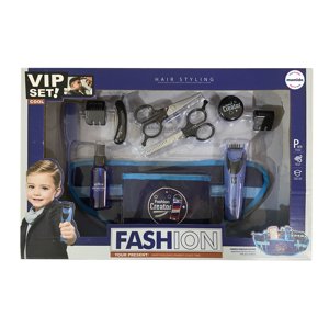 Mamido Mamido Dětský barber kadeřnický set s taškou 10 dílů Fashion creator