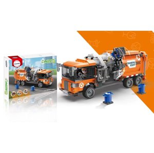 Mamido Mamido Stavebnice popelářské auto 550 dílů MT1405