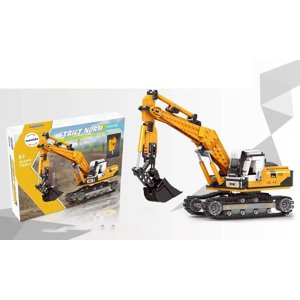 Mamido Mamido Technická stavebnice bagr 722 dílů 2v1