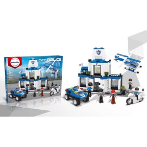 Mamido Mamido Stavebnice policejní stanice 518 dílů City Police